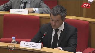 Quand Gérald Darmanin se fait rappeler à l'ordre pour avoir enlevé son masque au Sénat