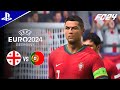 FC 24 - GEORGIA vs PORTUGAL - UEFA EURO 2024 GROUP F | Cristiano Ronaldo | PS5 [4K 60FPS]