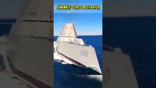 Zumwalt-Class Destroyer: The Future of Naval Warfare #shorts