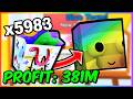 💎I OPENED 3000 GRAFFITI GIFT and got this…👑 (Pet Simulator 99)