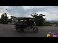 ທາງແຄມຄານແລະແຄມຂອງ how luang prabang looks like laos. ตัวเมืองหลวงพระบาง