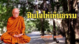 ฝืนใจให้เห็นธรรม หลวงปู่ศรี มหาวีโร วัดป่ากุง