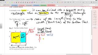 9 2 Golden Rectangle Construction Video