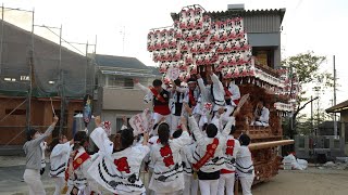 2022.10/2　須賀  ｾﾌﾞｲﾚ→曳行終了　試験曳き