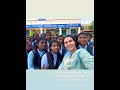 Aashna Chaudhary ❤️ with school students 🥰in village 💫 #lbsnaa #upsc