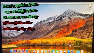how to update from mac os high sierra to mac os monterey on Unsupported mac