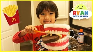 Pretend Play Brushing Teeth Learning Toys for Kids