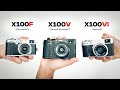 Fujifilm X100VI vs X100V vs X100F - Which Is Better?