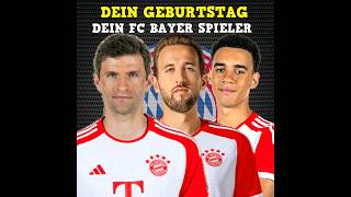 Dein Geburtstag, Dein FC BAYERN SPIELER - Bayern Quiz #fcbayern #shorts
