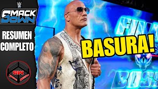 THE ROCK ARRUINA EL SHOW!!!, SMACKDOWN 21 DE FEBRERO 2025 (RESUMEN EN ESPAÑOL)