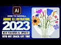 How To Install Adobe Illustrator 2023 l Adobe Illustrator 2023 Easy Install | With Zakki Graphics ||