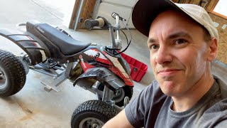 Fixing Clark's Razor Quad & Other Dad Vlog Things