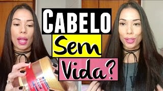 ADEUS CABELOS POROSOS E SEM VIDA - RECONSTRUÇÃO EM CASA!! - NÃO CORTE O CABELO, TRATE ELE ❤ ❤