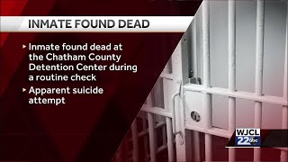 Chatham County jail suicide