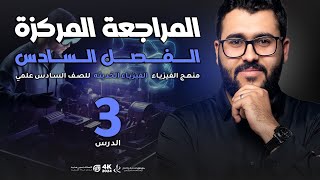 فيزياء السادس العلمي || 3- المراجعة المركزة || الفصل السادس