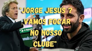 Rúben Amorim reage à saída de Jorge Jesus do Benfica
