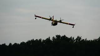 Air Tractor AT-802 \u0026 Canadair CL-415 Amphibious - CIAV 2018 - Varazdin Airport