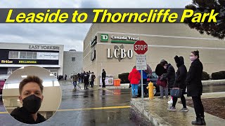 Toronto Leaside to Thorncliffe Park \