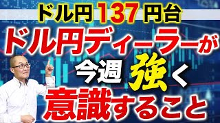 【2022年12月12日】ドル円137円台  ドル円ディーラーが今週強く意識すること　それは順に①米10月のCPIの結果と市場反応②中銀の相次ぐ金融政策の発表③12月という特殊要因　まとめていきます