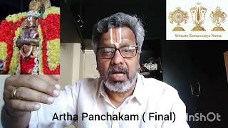 Artha Panchakam( Final) of Pillai lokacharya