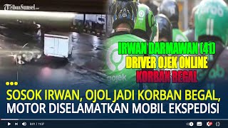 Sosok Irwan, Ojol Jadi Korban 3 Begal, Motor Diselamatkan Mobil Boks Ekspedisi yang Tabrak Pelaku