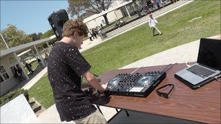 Daniel Tzipori (418) Djing at Buena High School in Ventura California