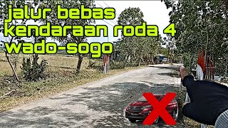 sidak langsung!!jalan ini jarang dilalui  kendaraan roda 4 | jalan bebas hambatan wado-sogo