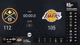 Nuggets @ Lakers Game 3 | #NBAplayoffs presented by Google Pixel Live Scoreboard