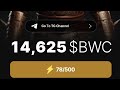 $BWC Token the biggest meme coin to financial emancipation | Join now or loose over $100k DOLLA