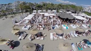 Spain, Marbella, Puerto Banus - Plaza Beach Party