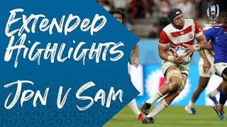 Extended Highlights: Japan 38-19 Samoa