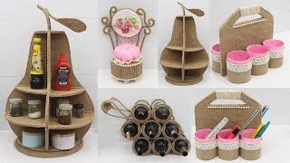 Best Out Of Waste for Organizer Space Saving Ideas | Jute Craft Ideas