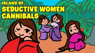 The Island of Seductive Women Cannibals | Japanese Buddhist Lore