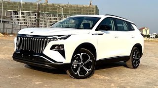 First Look !! 2024 Dongfeng Hybrid SUV Aeolus Huge  - White Color | Interior and Exterior