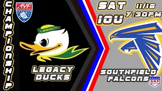 2023 AYF Regional 10U Championship. Legacy Ducks vs Southfeld Falcons.