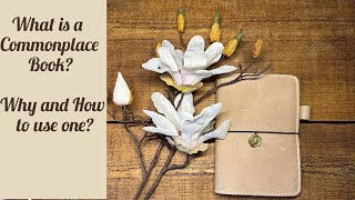 What is a Commonplace  Book?  Why and How to Use One?