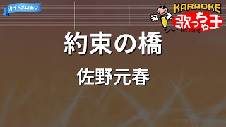 【カラオケ】約束の橋 / 佐野元春