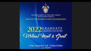 FST Graduate Orientation 2022