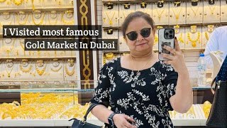 Dubai Gold Souk Market । Dubai Gold Market । Dubai Market । Dubai Vlog । Dubai । Travel । Vlog ।