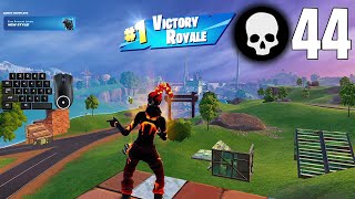 44 Elimination Solo Vs Squads Win Gameplay (Fortnite Chapter 6 Season 1 PC Keyboard)