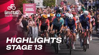 EXPLOSIVE ACTION IN THRILLING GIRO D’ITALIA STAGE!!!😮‍💨😱| Giro d'Italia 2026 - Stage 13 | Highlights