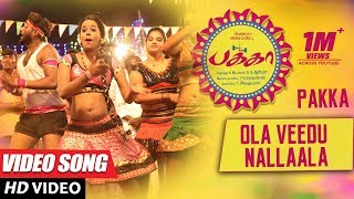 Ola Veedu Nallaala Full Video Song | Pakka Video Songs | Vikram Prabhu, Nikki Galrani, Bindu Madhavi