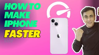 How to make iPhone FASTER