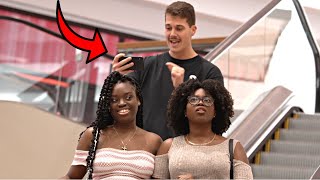 AWKWARD VLOGGING ON THE ESCALATOR PRANK!!