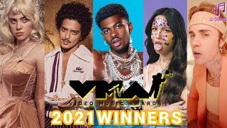 VIDEO MUSIC AWARDS (VMA) 2021 WINNERS | JJ Charts