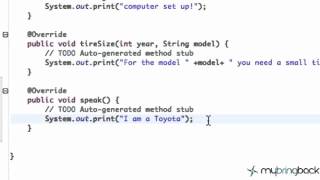 Learn Java Tutorial 1 45 Polymorphism