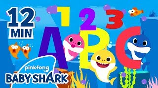 Baby Shark ABC and more | Learn with Baby Shark | Baby Shark English | Sing with Baby Shark