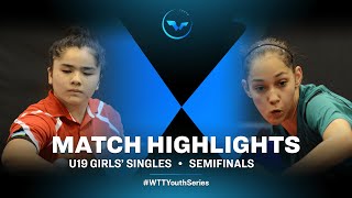 Markhabo Magdieva vs Dorottya Tolgyes | WTT Youth Contender Vila Real (U19GS 1/2)