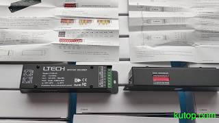 LTech LT-858-5A 4 channels LED DMX decoder - kutop.com