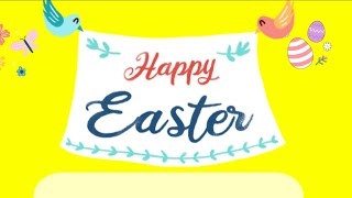 Happy Easter digital video card